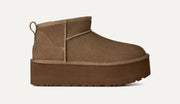 Femme Botte Classic Ultra Mini à plateforme - LIGHT BRONZE