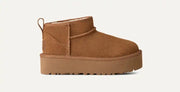 Enfants Botte Classic Ultra Mini à plateforme - CHESTNUT