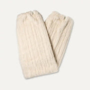Femme Guêtre Ismay en fausse fourrure - CREAM