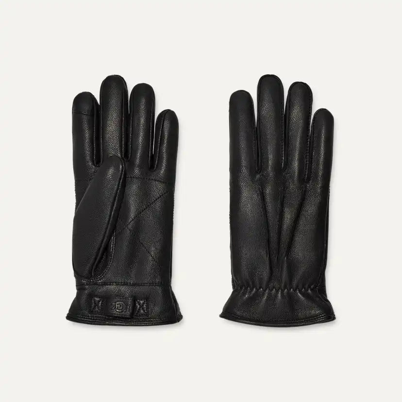 Homme Gant en cuir à 3 points