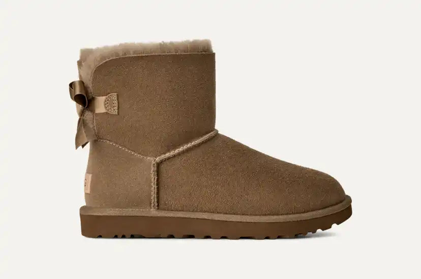 Femme Botte Mini Bailey Bow II - LIGHT BRONZE