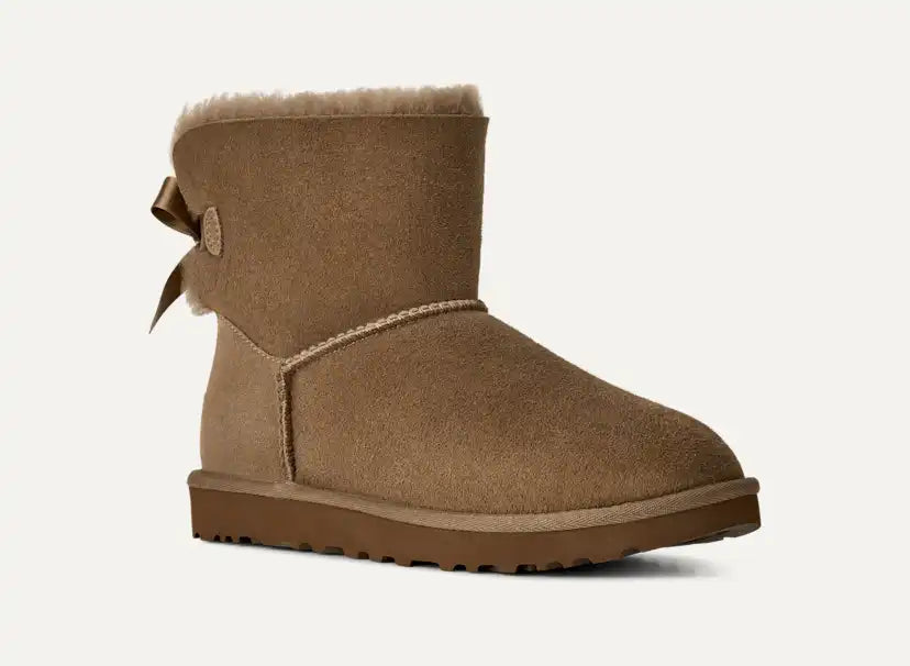 Femme Botte Mini Bailey Bow II - LIGHT BRONZE
