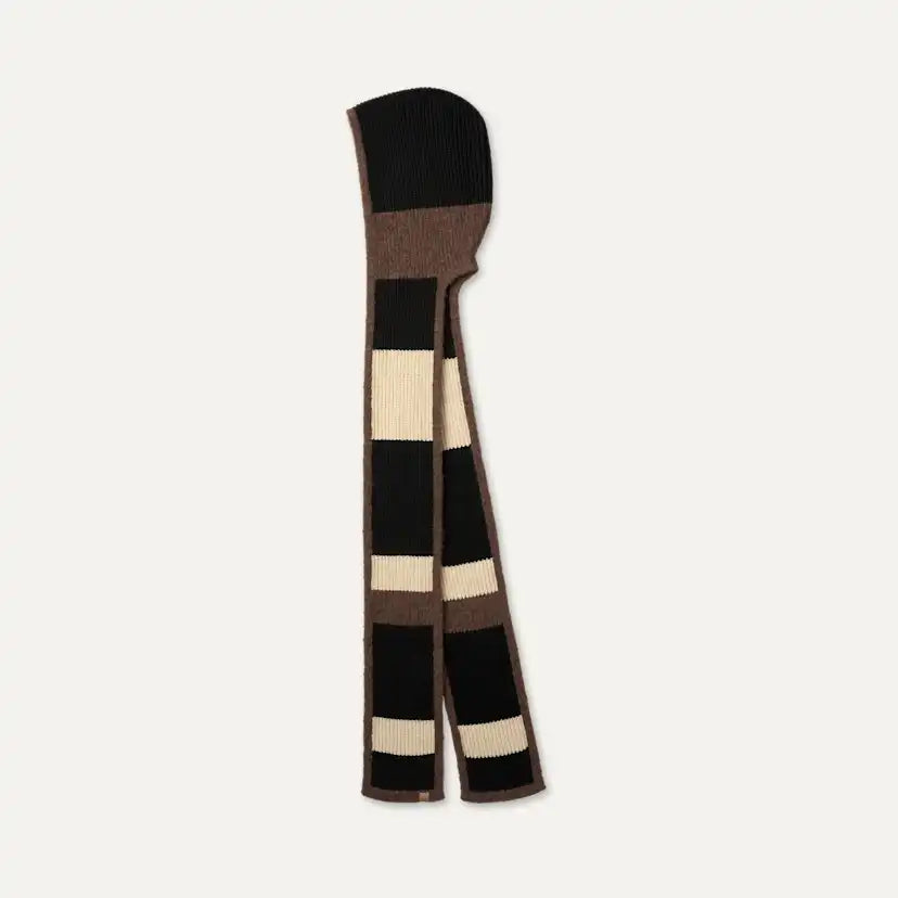 Femme Écharpe à capuche color block - BLKM