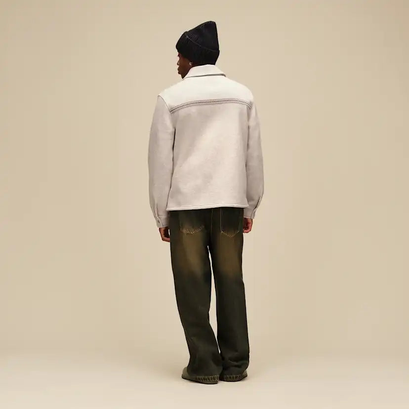 Homme Bonnet côtelé épais UGGbraid - BLACK