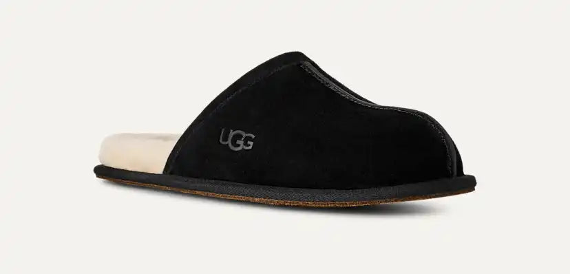 Homme Chausson Scuff - BLACK