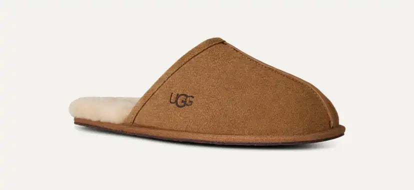 Homme Chausson Scuff - CHESTNUT