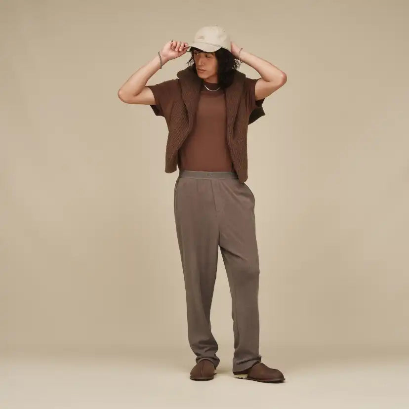 Homme Chausson Scuff - TAN