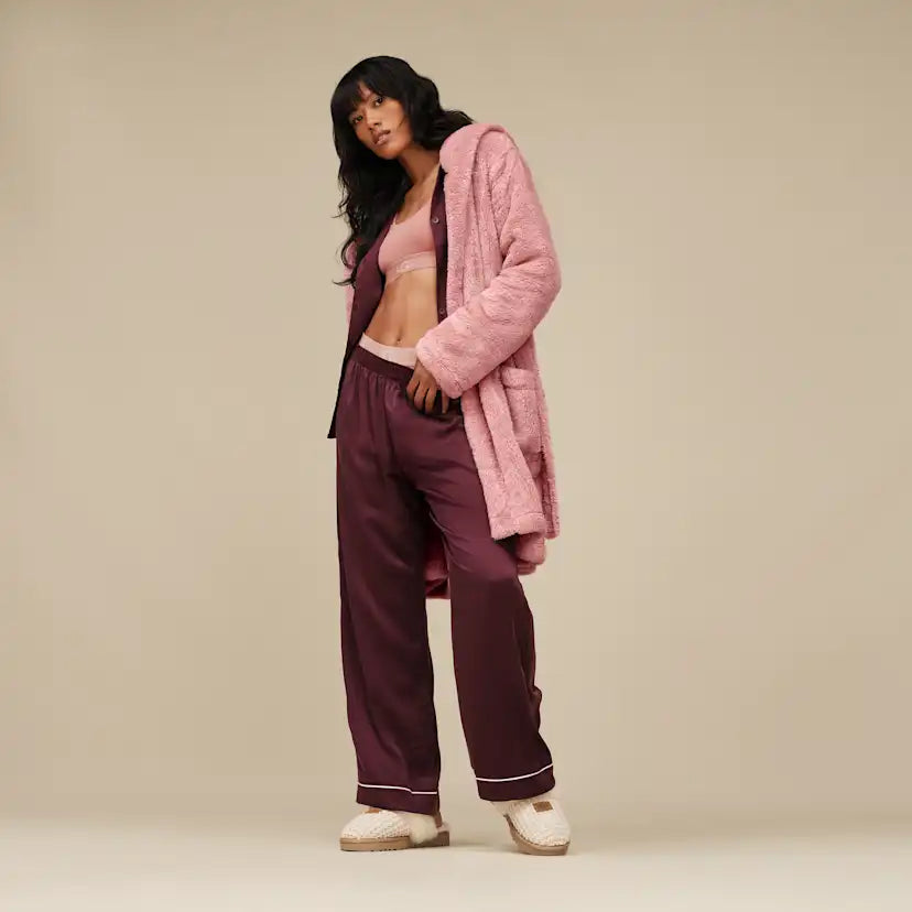 Femme Robe de chambre Aarti en Uggfluff - DUSK
