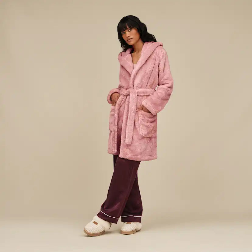 Femme Robe de chambre Aarti en Uggfluff - DUSK