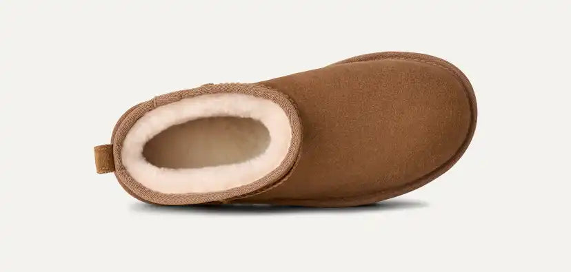 Femme Botte Classic Ultra Mini à plateforme - CHESTNUT
