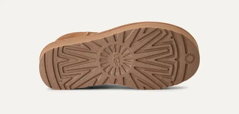 Femme Botte Classic Ultra Mini à plateforme - CHESTNUT