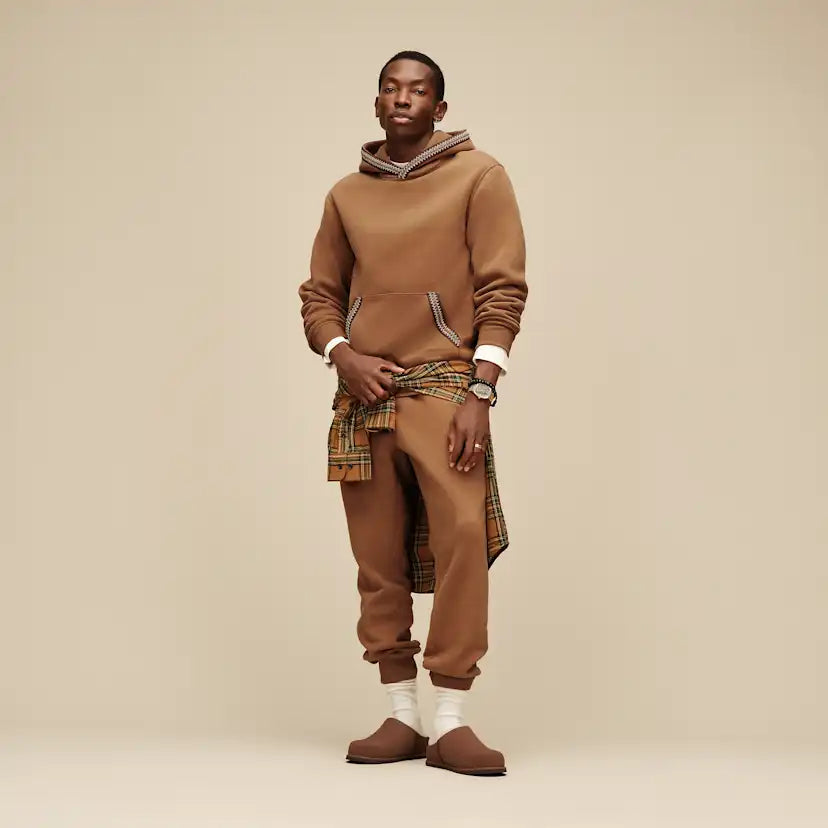 Homme Sweat à capuche Tasman - CHESTNUT
