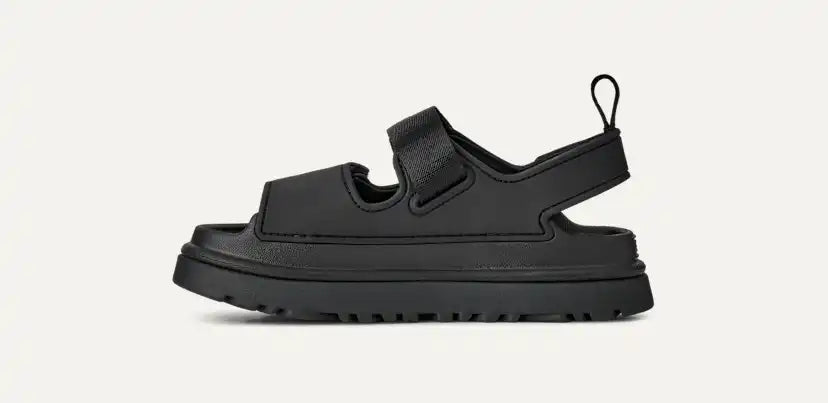 Enfants Sandale GoldenGlow - BLACK