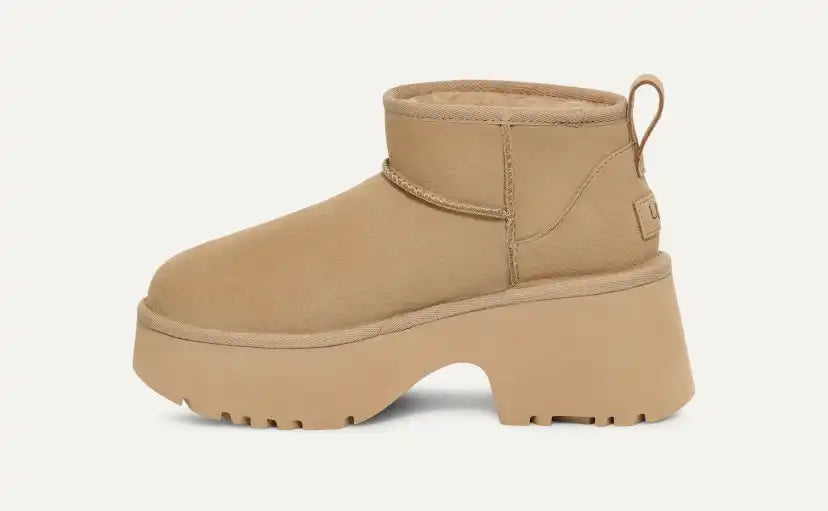 Femme Botte Classic Ultra Mini New Heights - MUSTARD SEED