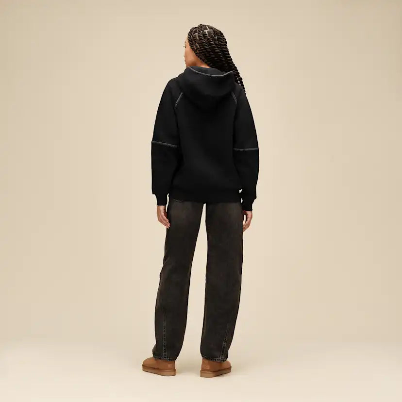 Femme Sweat à capuche Classic - BLACK