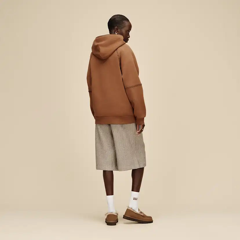 Femme Sweat à capuche Classic - CHESTNUT