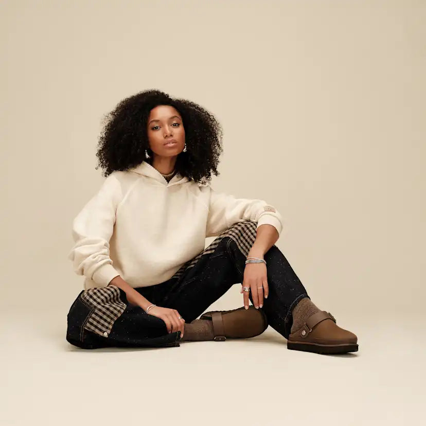 Femme Sweat à capuche Classic - SAND HEATHER