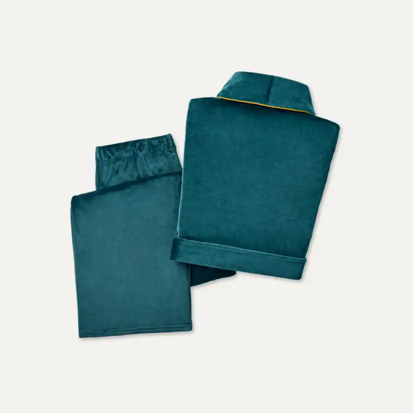 Femme Ensemble Raechelle Wrap - SALTWATER / AVOCADO