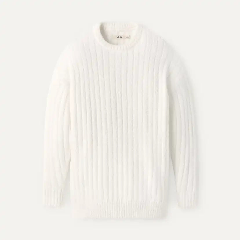 Femme Haut Riz Rib - CREAM