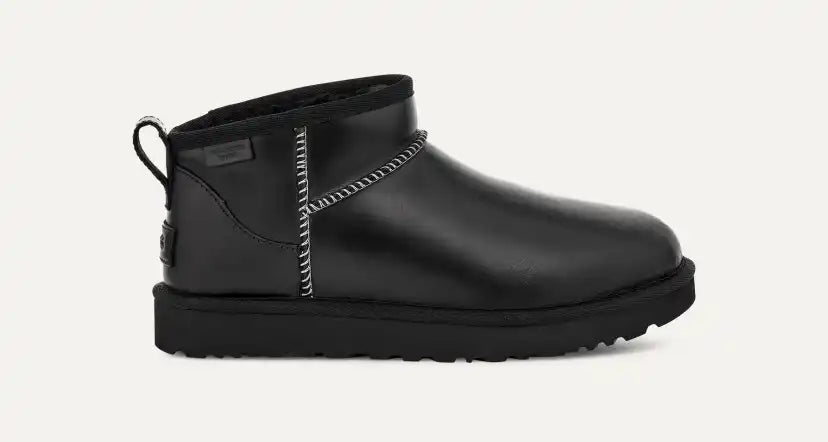 Femme Botte en cuir Classic Ultra Mini Leather Regenerate