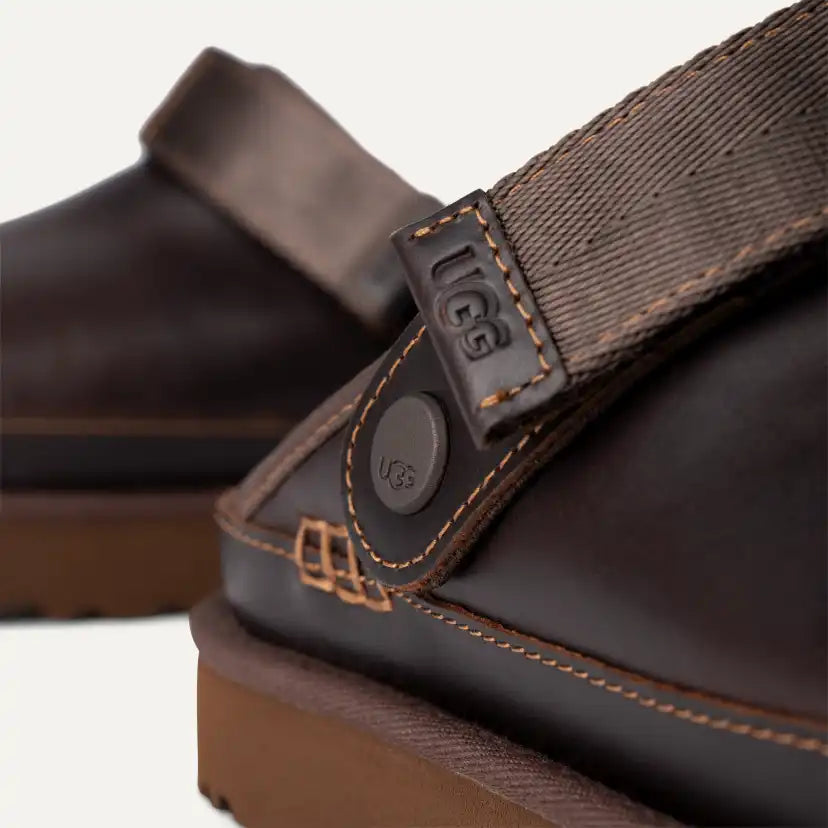 Femme Sabot Goldenstar Lthr Regen