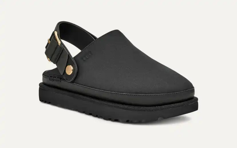 Femme Sabot Goldenstar Villa - BLACK