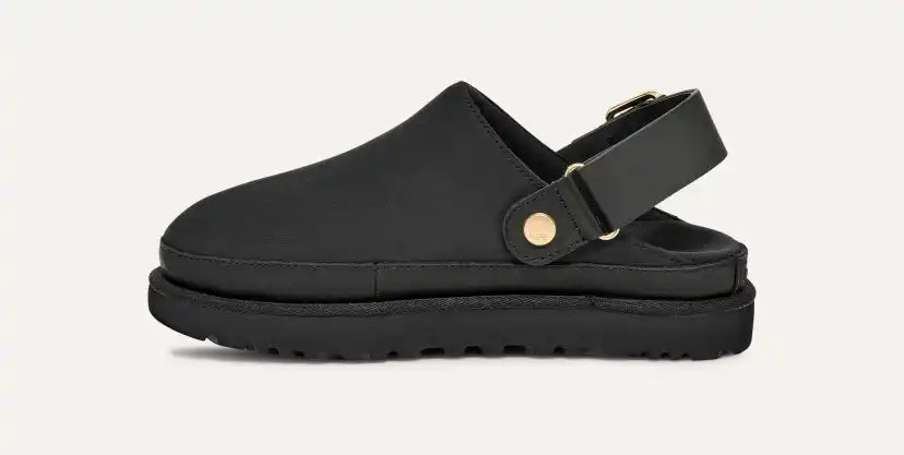 Femme Sabot Goldenstar Villa - BLACK