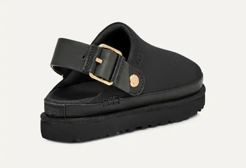 Femme Sabot Goldenstar Villa - BLACK