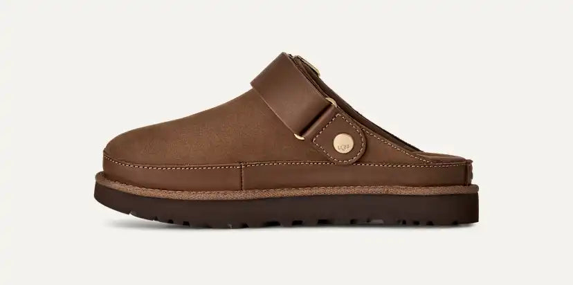 Femme Sabot Goldenstar Villa - DARK CHESTNUT