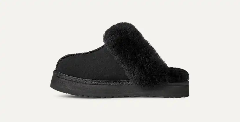 Enfants Disquette Slipper - BLK
