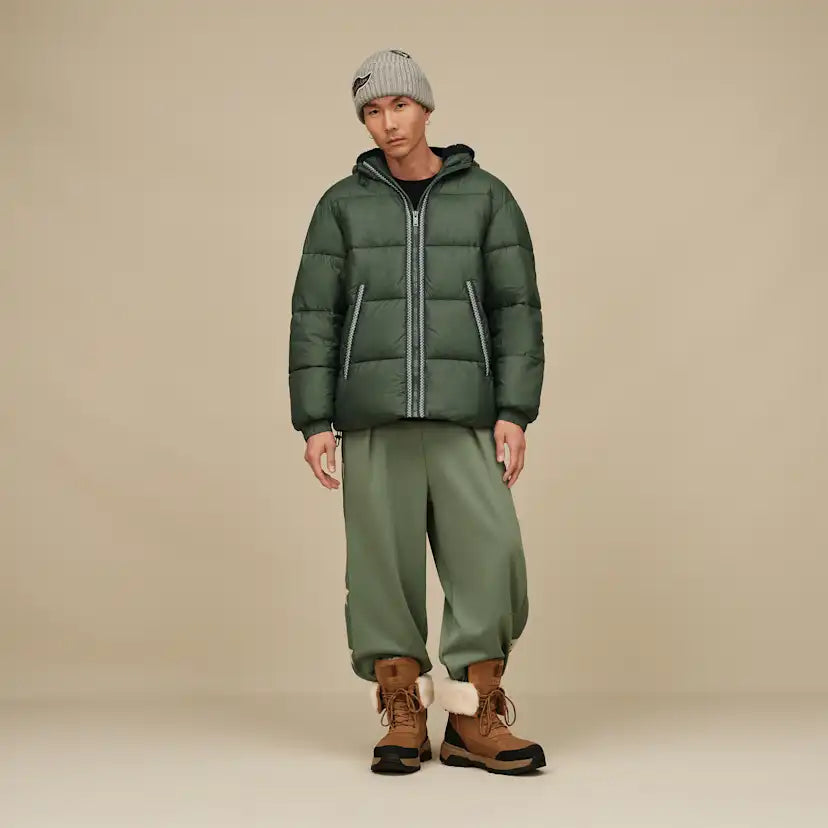 Homme Doudoune Xayden UGGbraid - ARUGULA