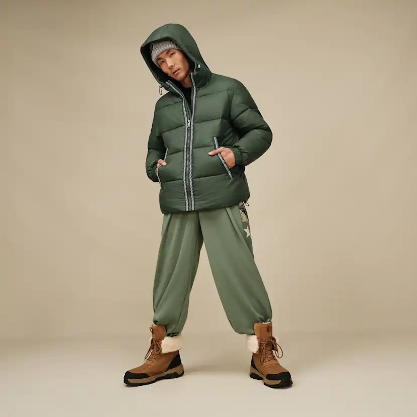 Homme Doudoune Xayden UGGbraid - ARUGULA