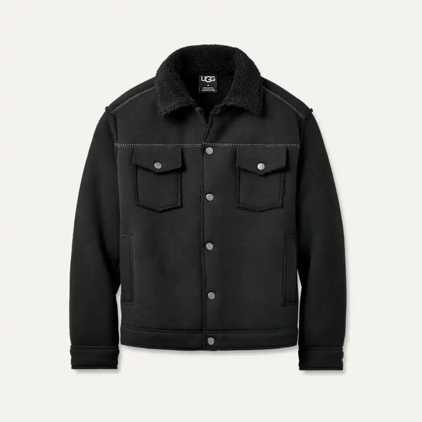 Homme Veste Janson UGGfluff II - BLACK