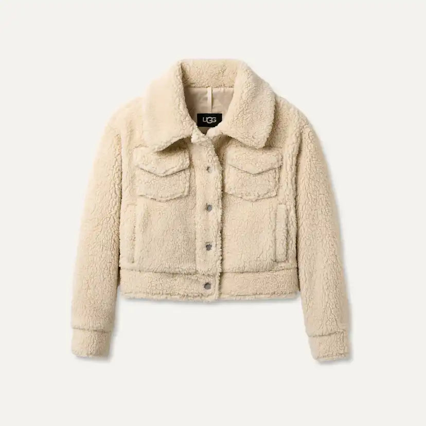 Femme Veste camionneur courte Frankie - NATURAL II