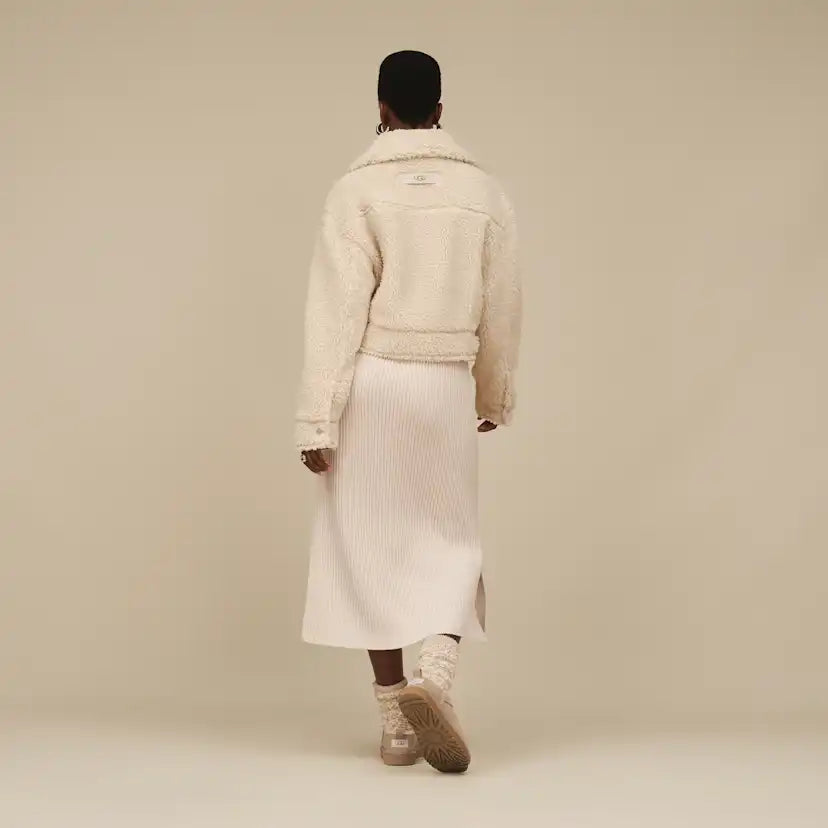 Femme Veste camionneur courte Frankie - NATURAL II