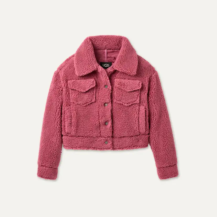 Femme Veste camionneur courte Frankie - STRAWBERRY
