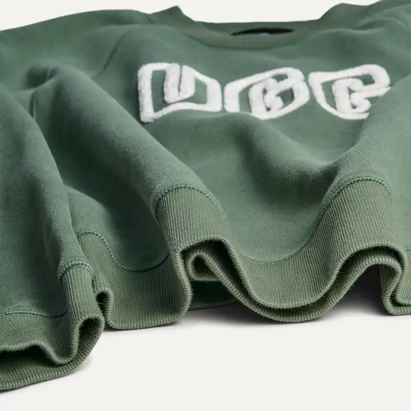 Femme UGG Logo pull à col rond - GREEN STONE