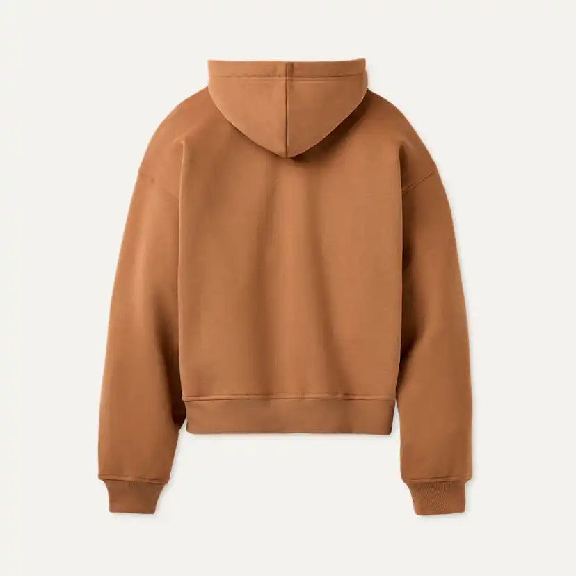 Femme UGG Logo sweat à capuche - CHESTNUT
