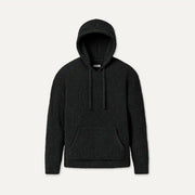 Homme Finnegan Hoodie Rib - BLACK
