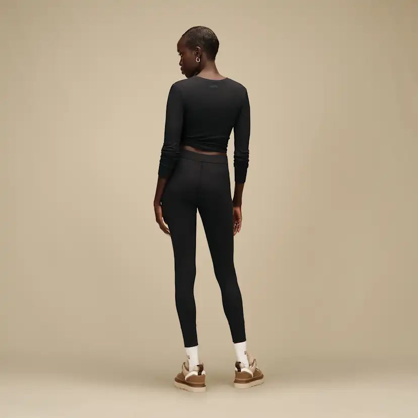 Femme Legging Paloma II Rib - BLACK