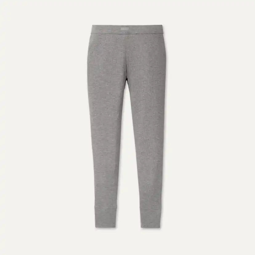 Femme Legging Paloma II Rib - GREY HEATHER
