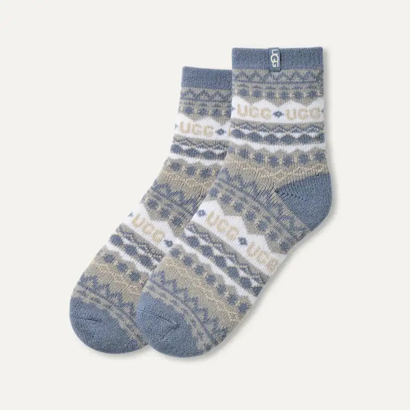 Femme Chaussette 3/4 Cressida Cozy - GREY HEATHER MULTI