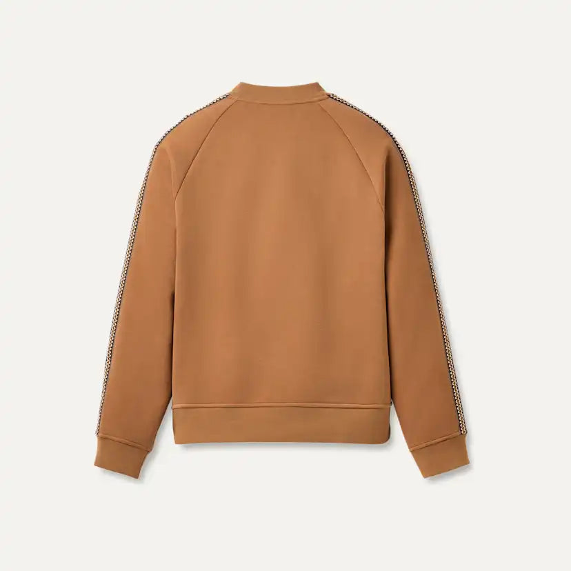 Homme Tasman sweatshirt à col rond - CHESTNUT