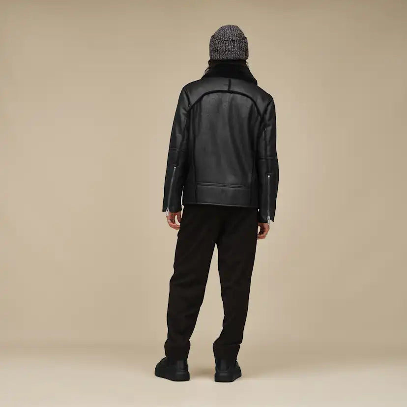 Homme Thayden LuxeFluff Jacket - BLK