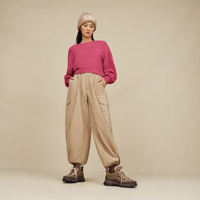 Femme Pull ample Novalie - STRAWBERRY