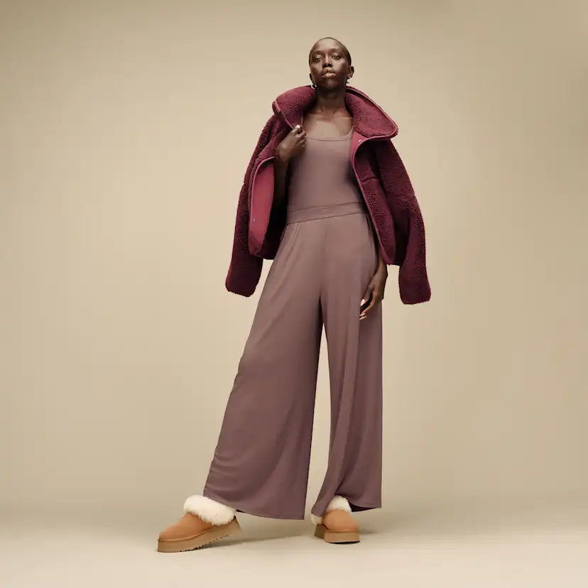 Femme Pantalon large Imogen côtelé - ALLSPICE