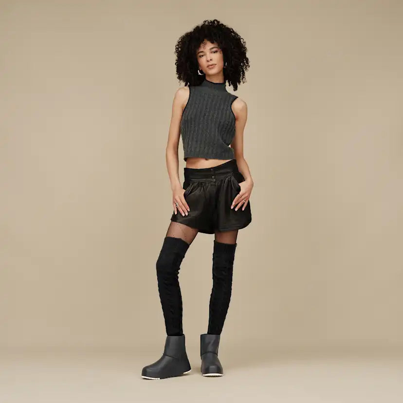 Femme Botte en cuir Classic StreetScape