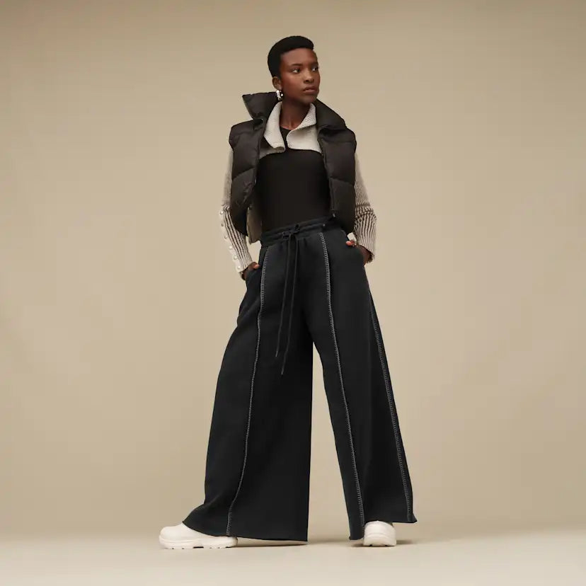 Femme Pantalon large Classic - BLACK