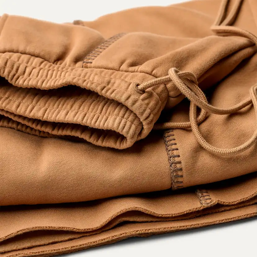 Femme Pantalon large Classic - CHESTNUT