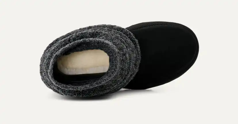 Femme Botte Classic Mini Dipper Legwarmer - BLK